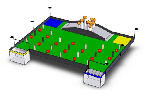 Table de jeu eurobot 2010